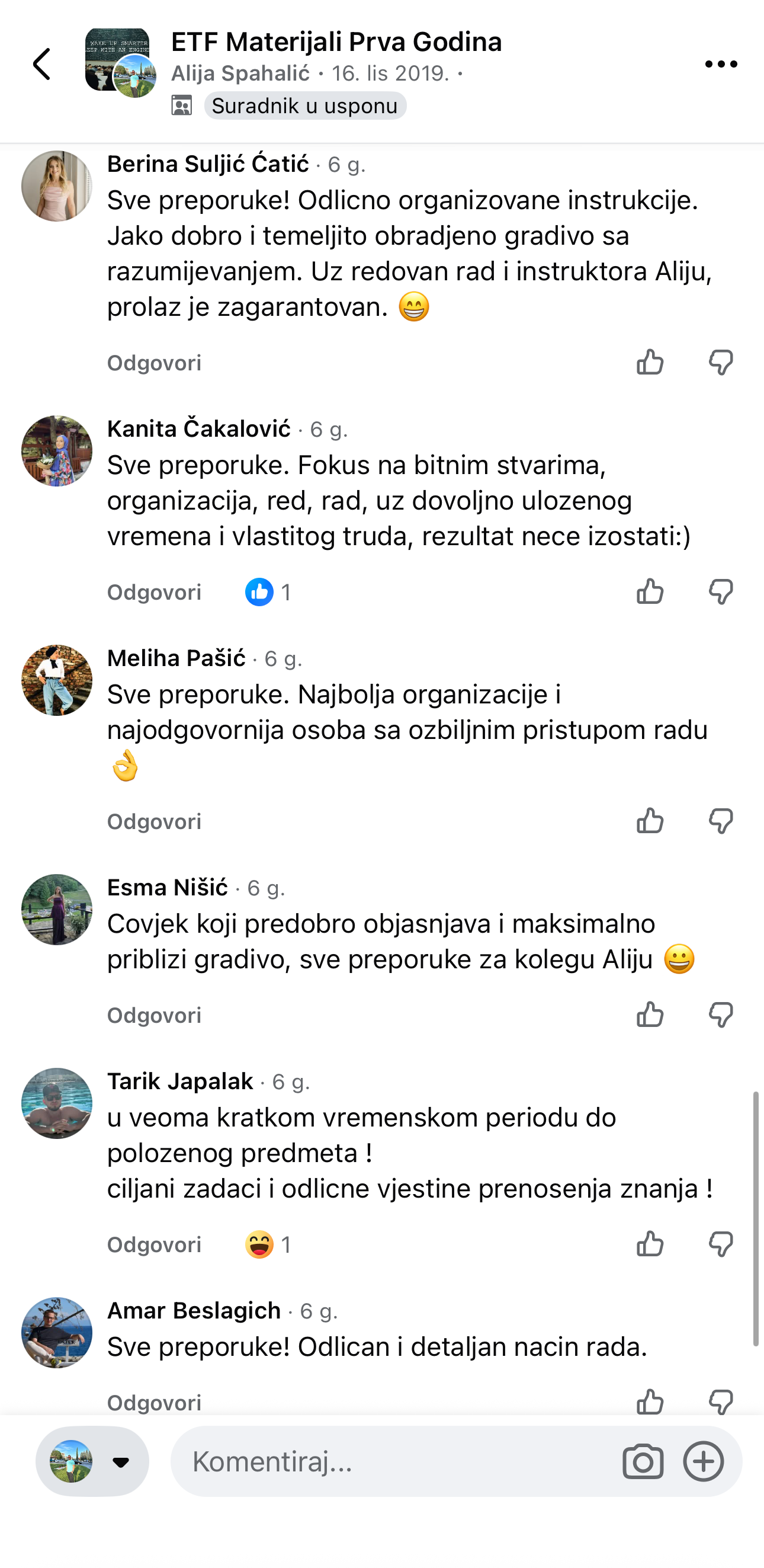Screenshot recenzije 33, 2018/2019
